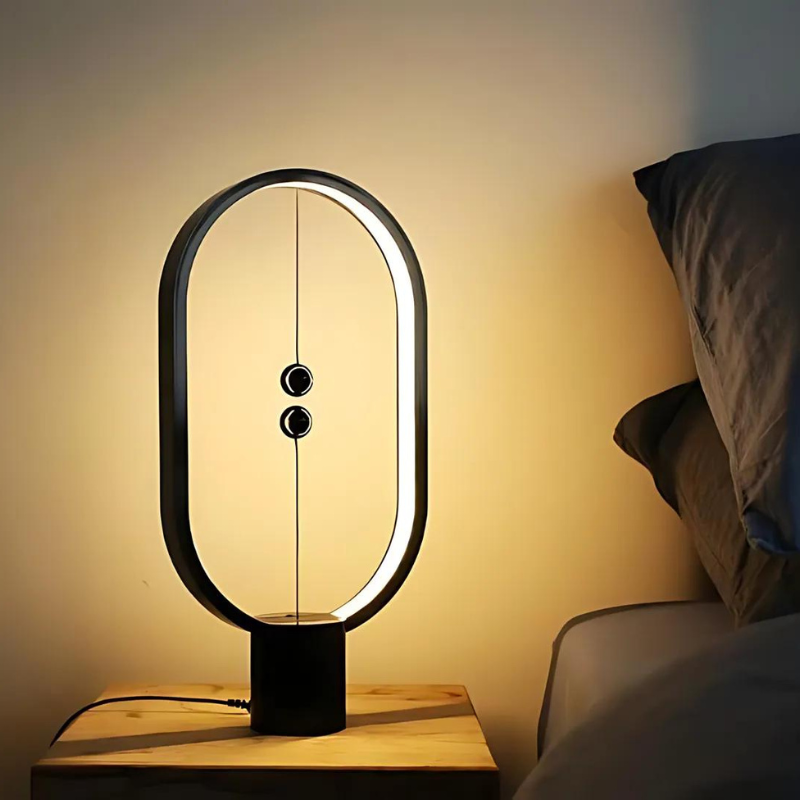 Lampa LED LumaCrest na biurko i stolik nocny z oświetleniem nastrojowym