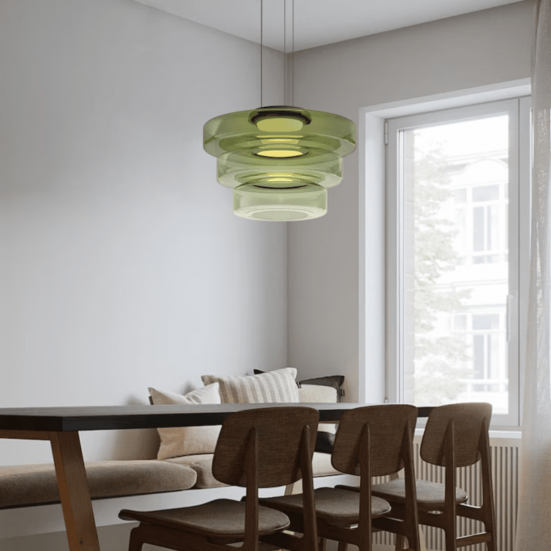 Nordisk glasspendel for moderne stuer og kafeer