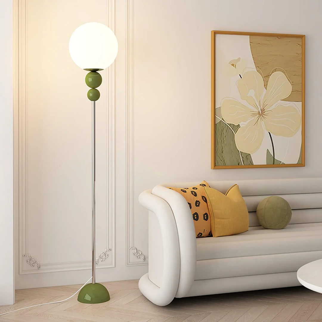AeroLume Floor Lamp With Modern LED Illumination For Living Spaces