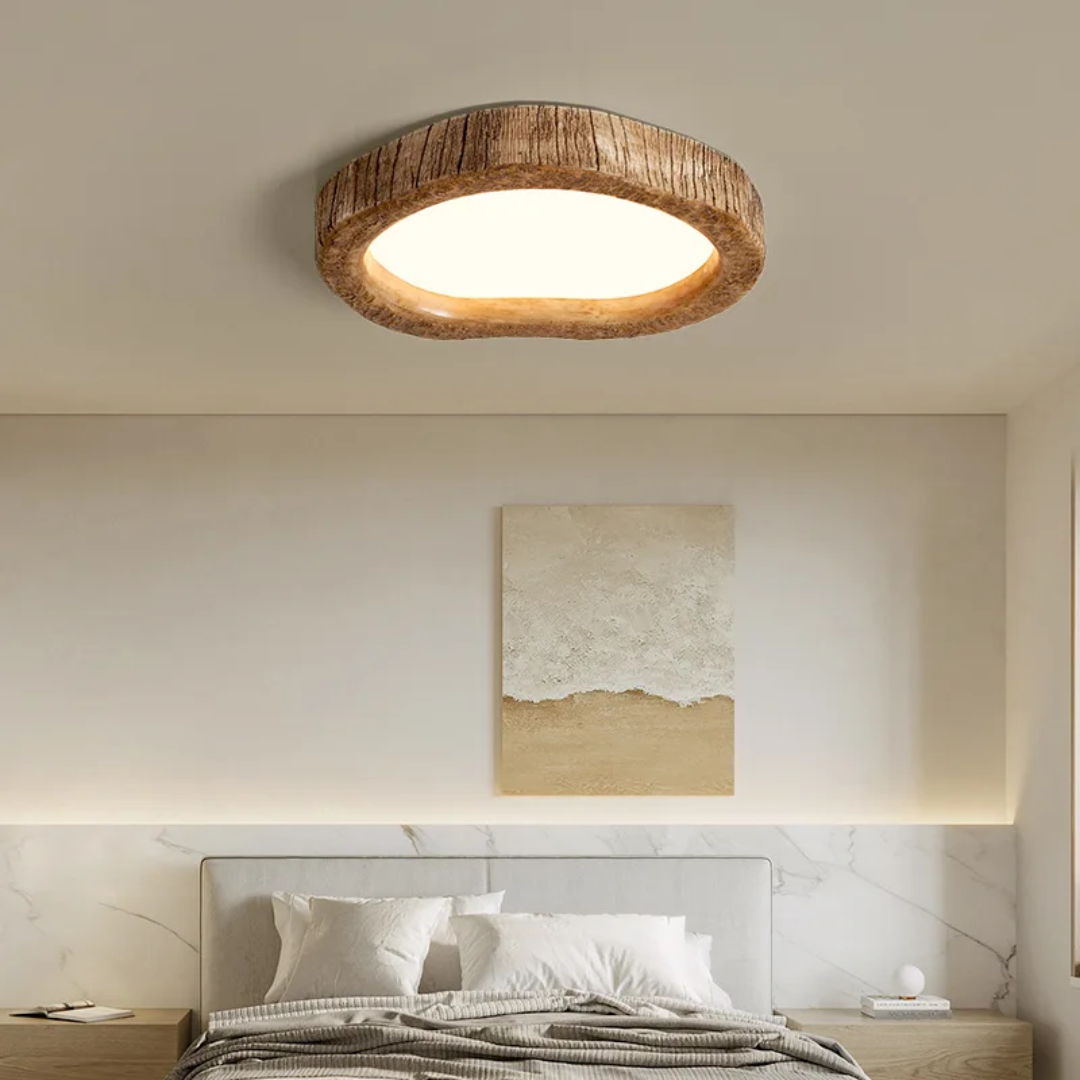 چراغ سقفی LED گرم و محیطی اورئا گلو برای اتاق خواب