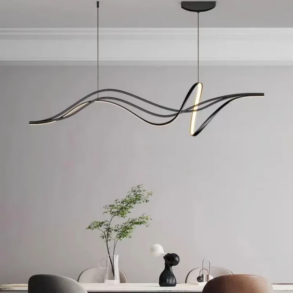 LuminaNova moderní závěsná lampa nad jídelní stůl