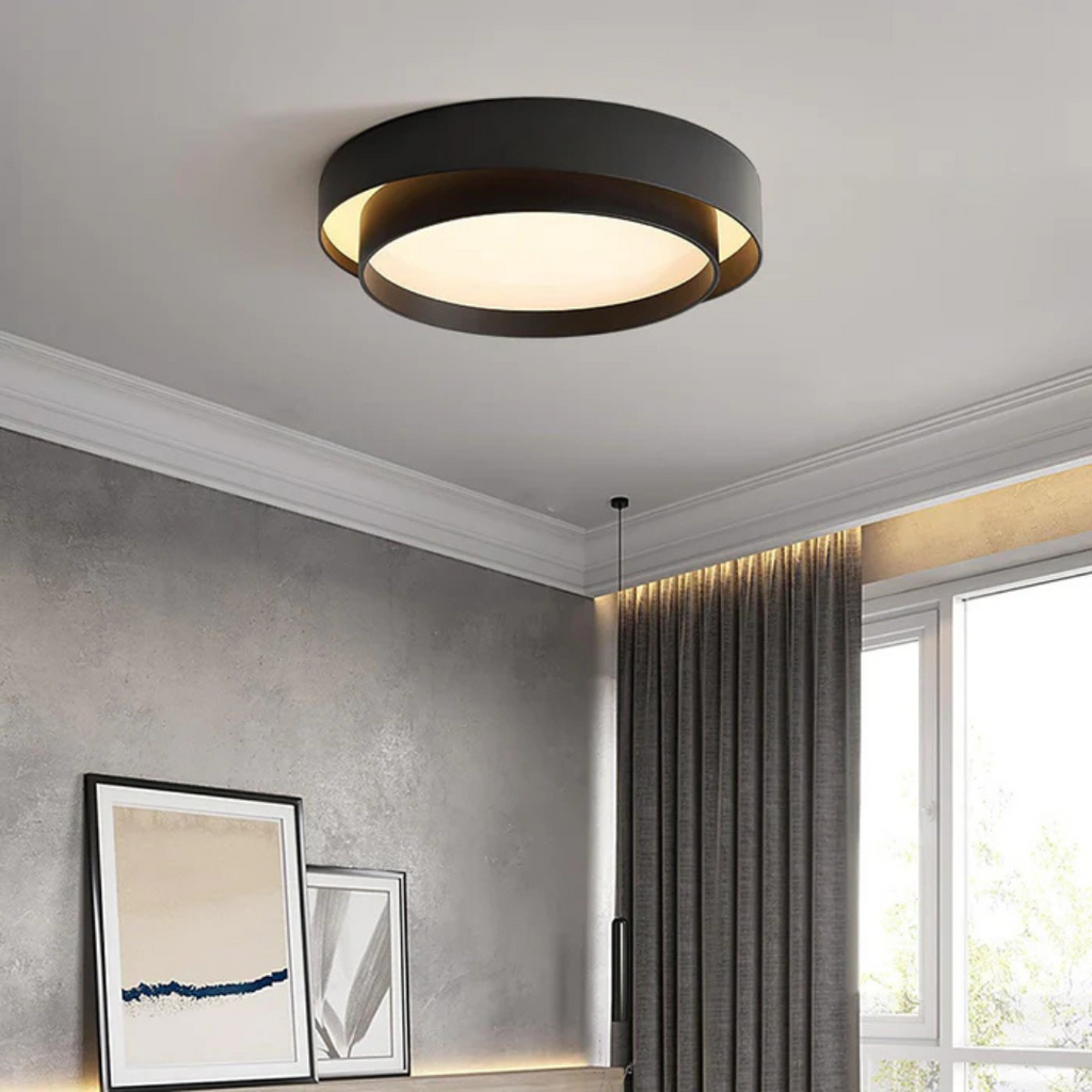 Lunara Lampada da Soffitto LED Moderna Dimmerabile per Camera da Letto e Soggiorno