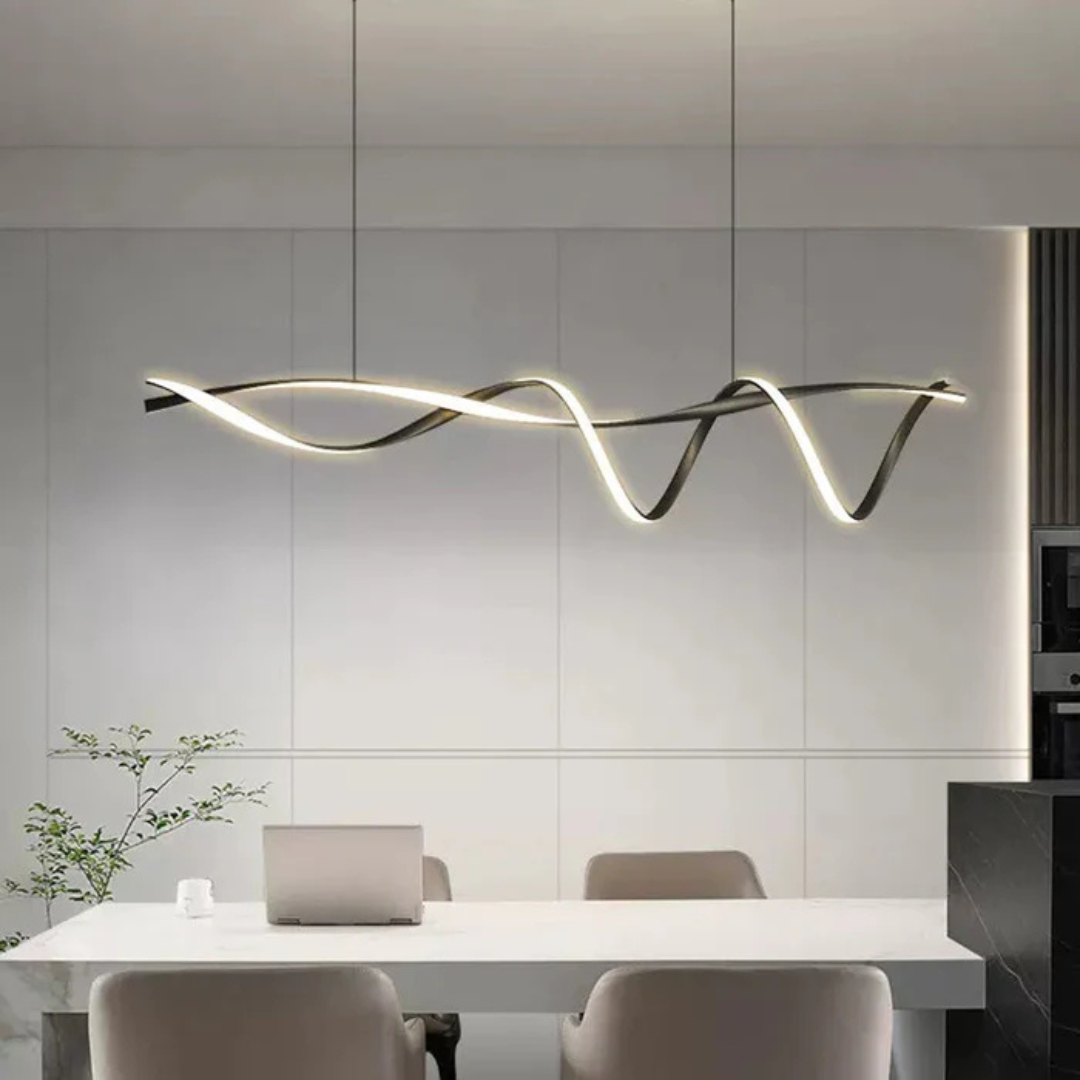 LyraLux Lampada a Sospensione LED Moderna ed Elegante per Tavolo da Pranzo