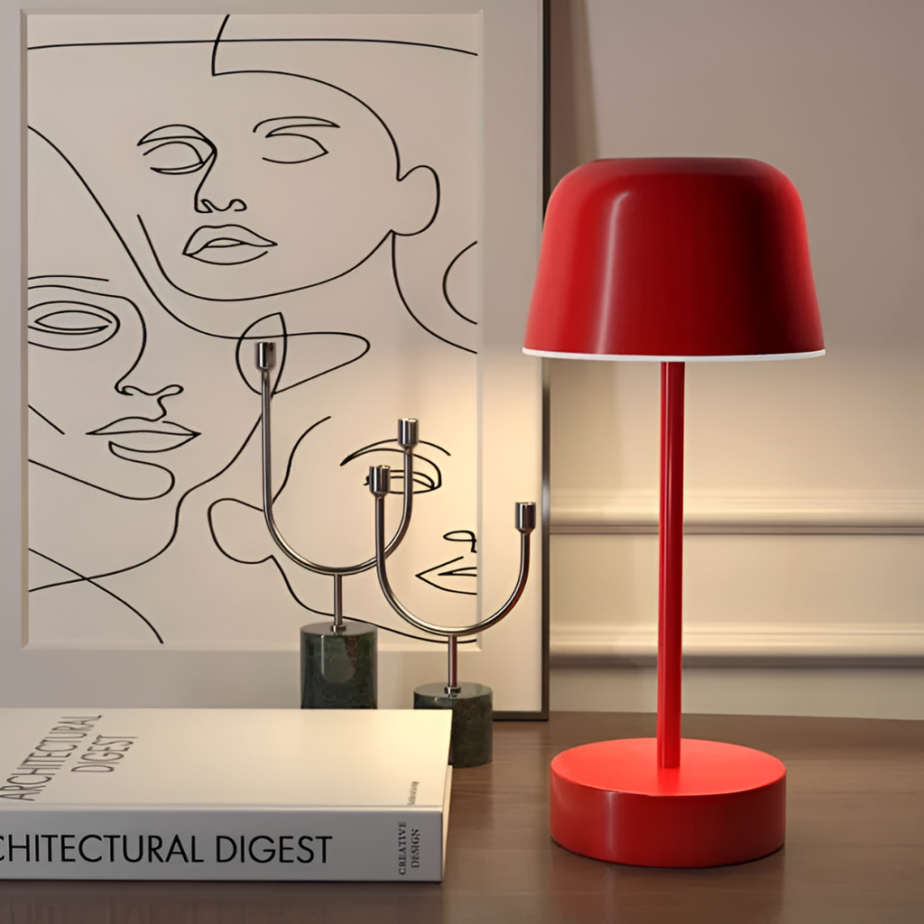 Lumora Retro Bezprzewodowa Lampa Stołowa LED do Przytulnego Oświetlenia Nastrojowego
