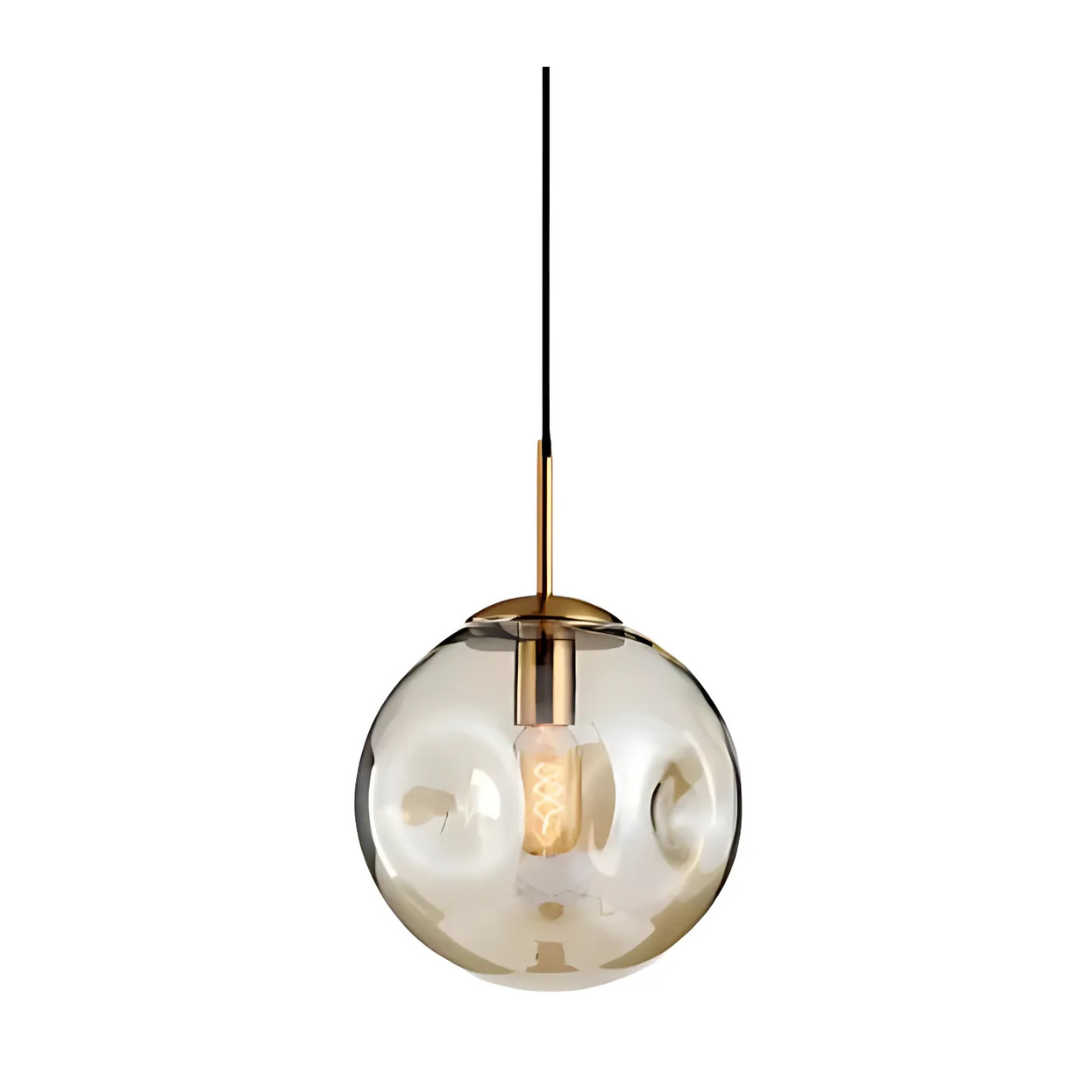 Lumenra Glass Globe Pendant Light for Dining Table
