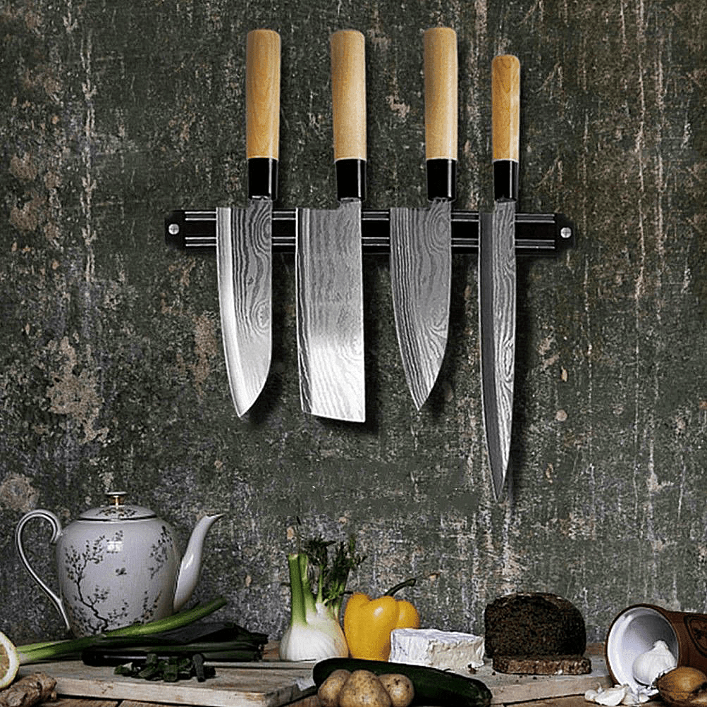 StellarLock Magnetic Knife Holder Wall Mount Easy Access