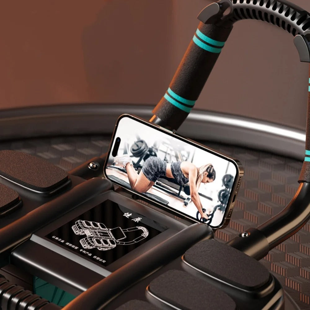 VortexPro automatické kolečko na břicho s opěrkami na lokty pro bezpečnější trénink středu těla