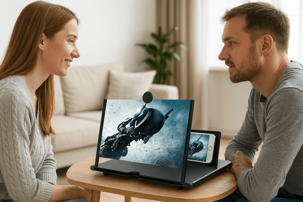 PulseView HD Screen Magnifier For Your Personal Viewing Pod