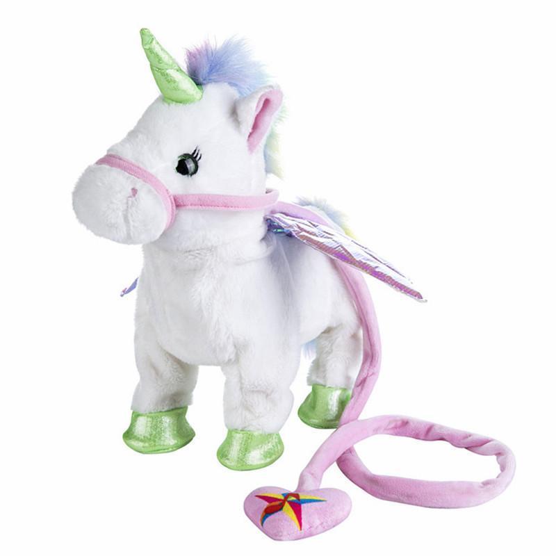 Enchanted Walking And Singing Unicorn Plush Toy For Kids
