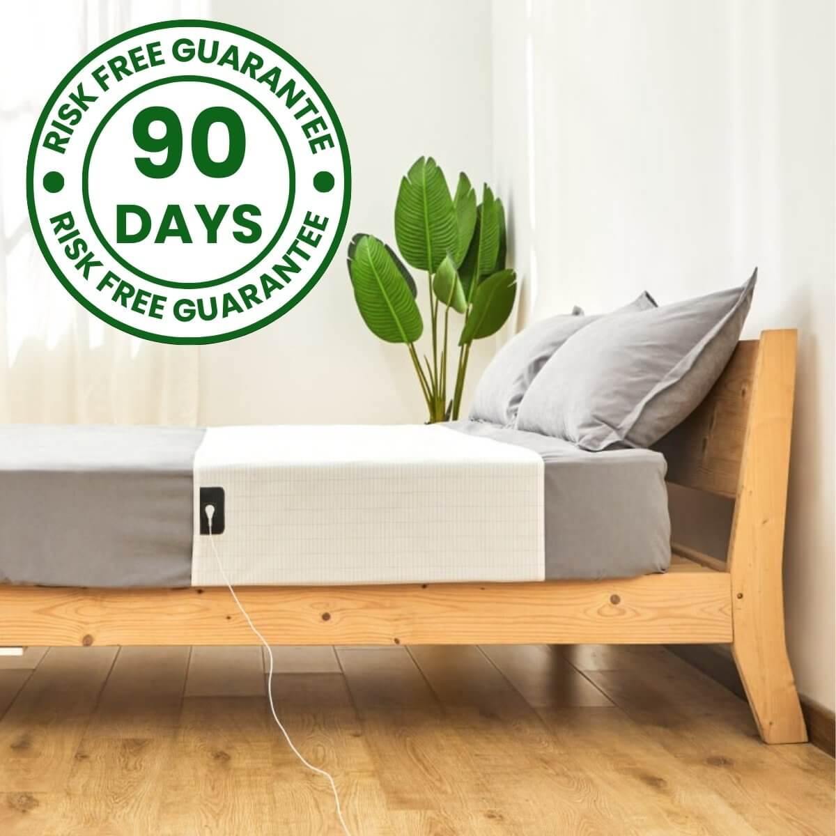 Nova Premium Grounding Bedsheet for Restful Sleep and Relaxation