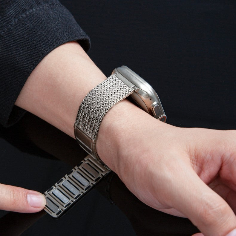 Braided Magnetic Band For Aurora Smartwatch Accessory