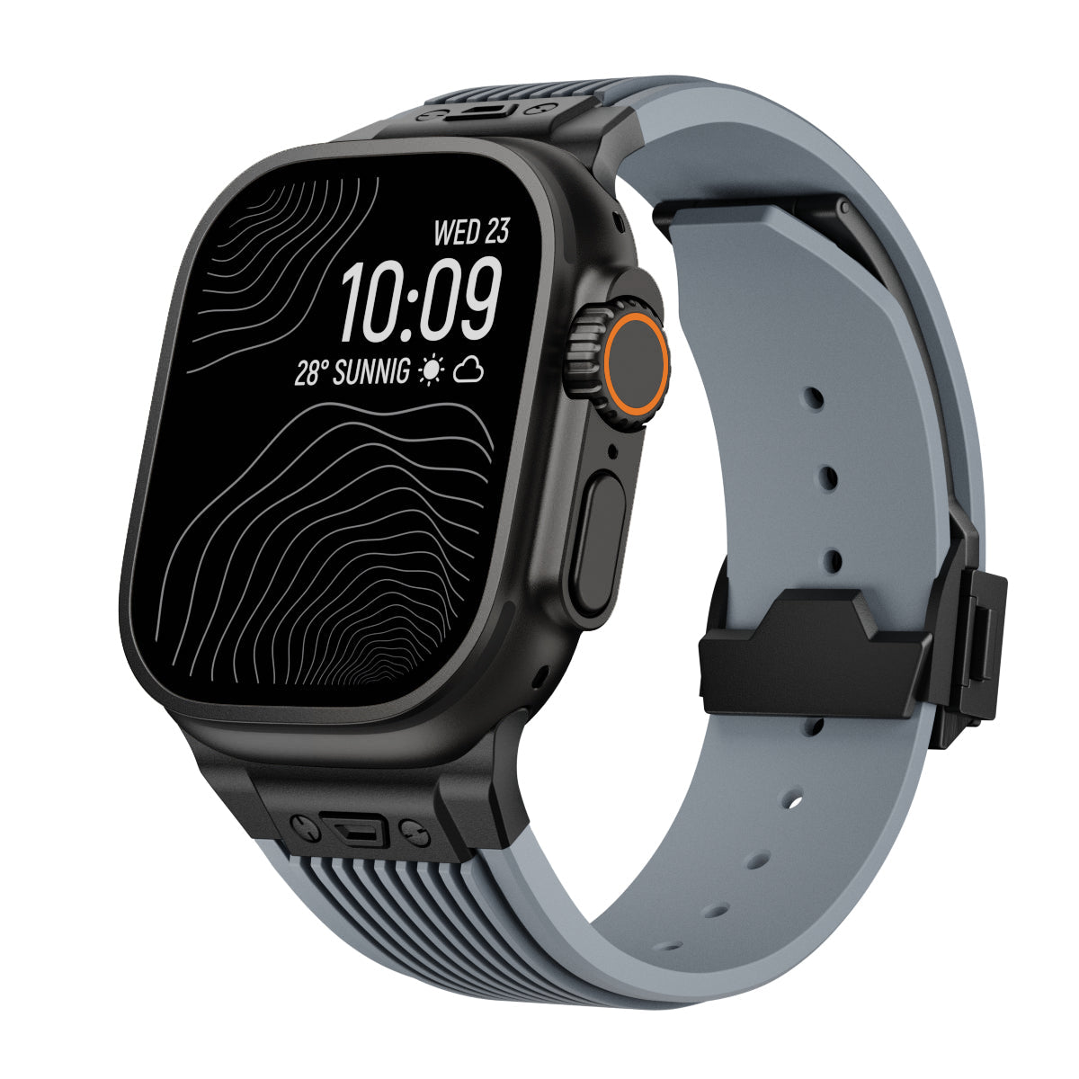 AeroLine Streamlined Silicone Band For Apple Watch