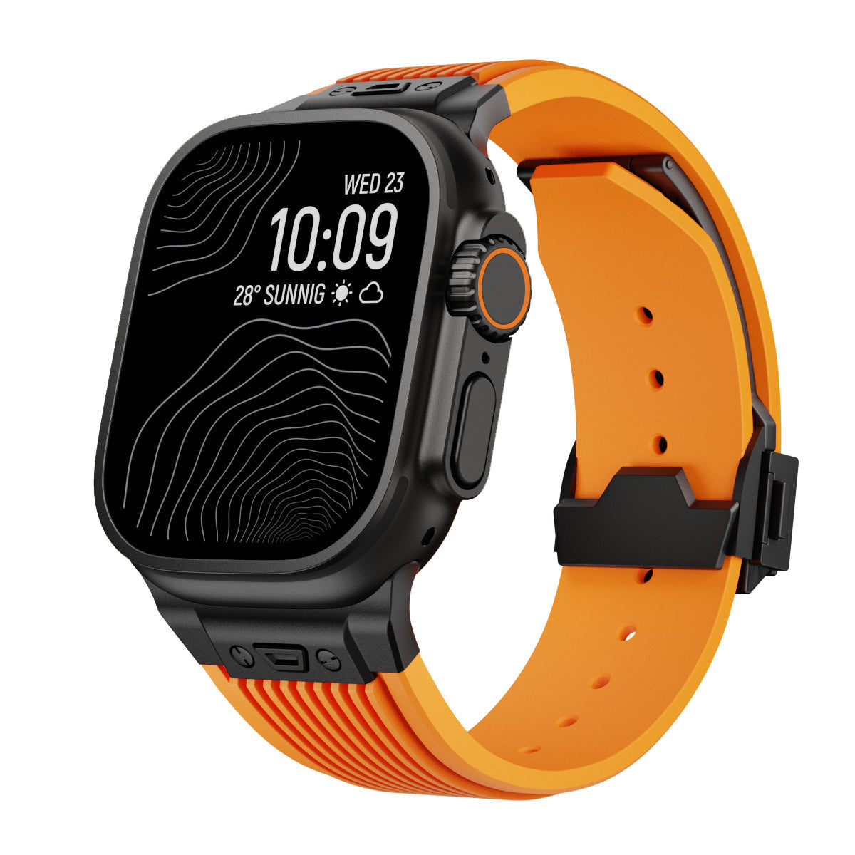 AeroLine Streamlined Silicone Band For Apple Watch