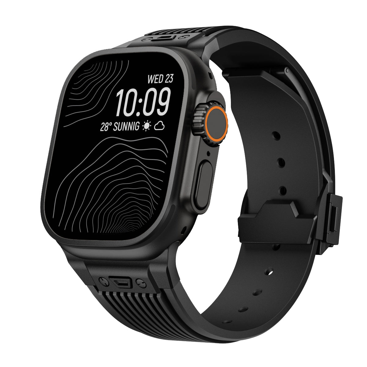 AeroLine Streamlined Silicone Band For Apple Watch