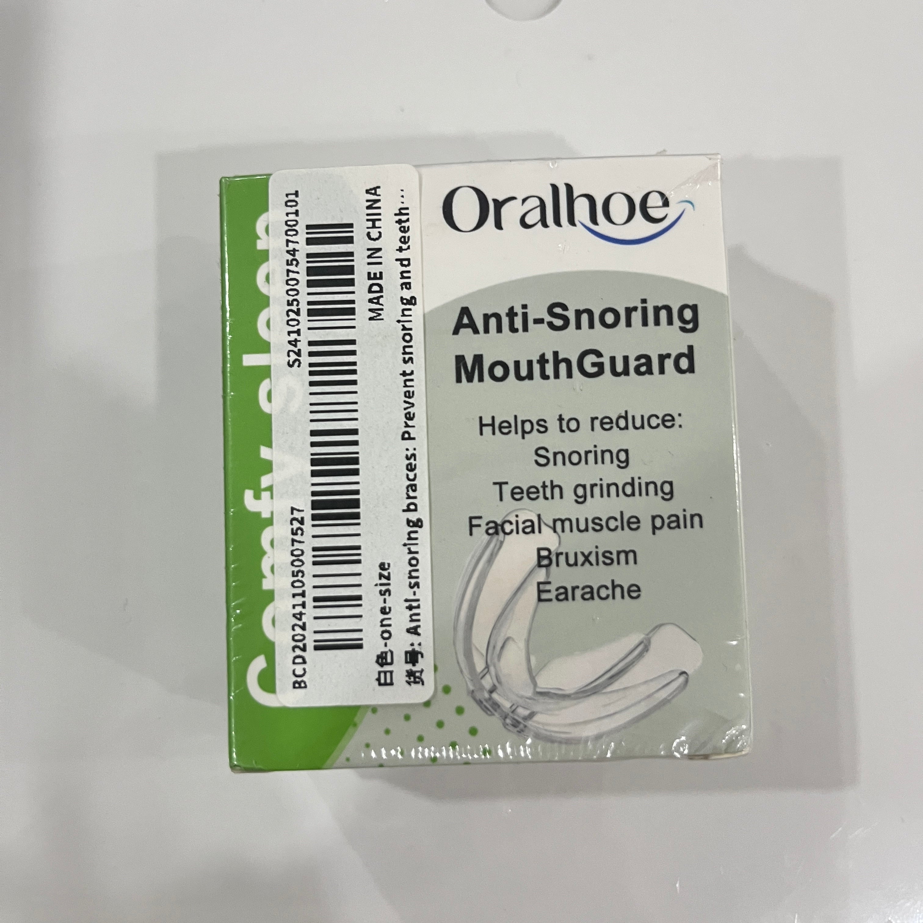 Parafaringe Antirussamento in Silicone RestEase con Custodia da Viaggio