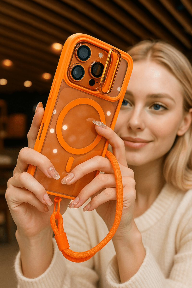 NovaGuard Protective Magnetic Case With Lanyard For Daily Use