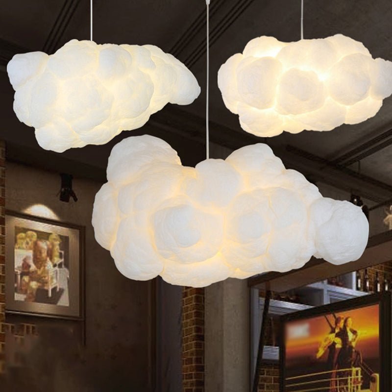 NimbusGlow Cloud Pendant Light For Kids’ Room Ceiling