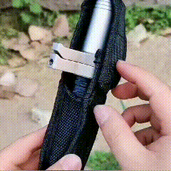 Telescoping Safety Stick With Swift One-Click Deployment And Alloy Steel Build