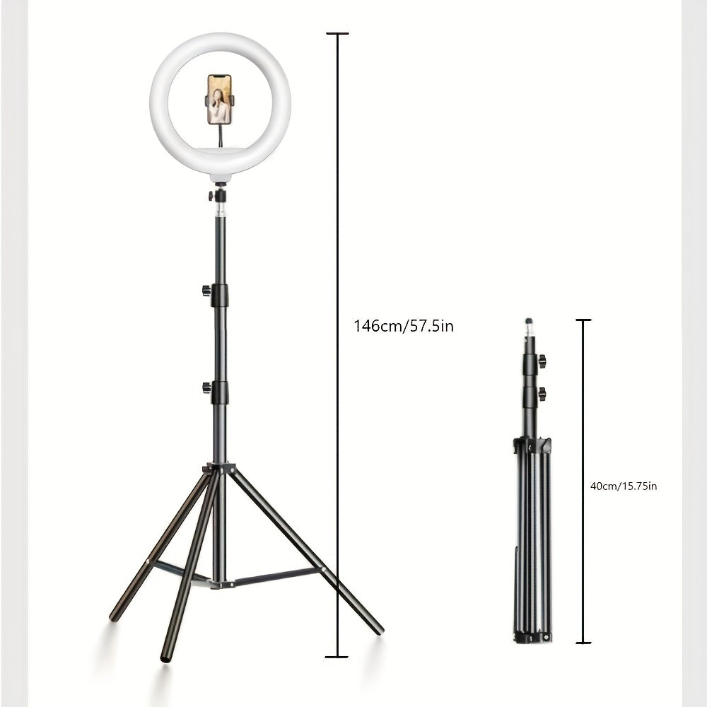 Lumina LED Ring Light Studio Kit With Adjustable Tripod