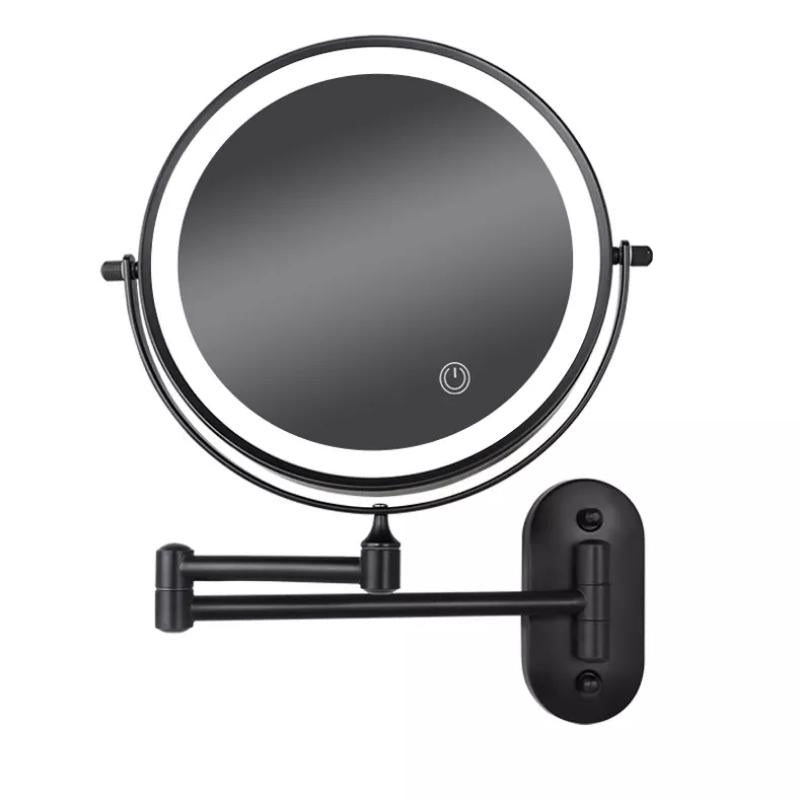 AstraLux Rechargeable LED Magnifying Vanity Mirror for Makeup and Bathroom