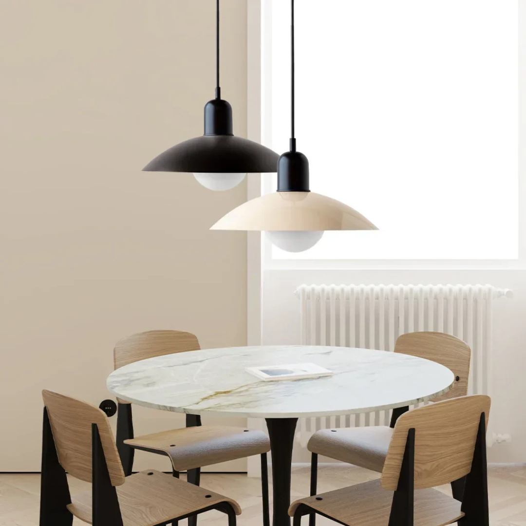 Asteria Macaron Pendant Light in Modern Bauhaus Style