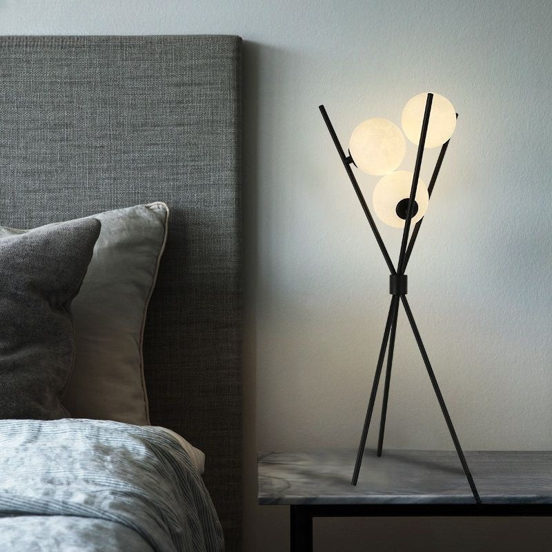 NyraMoon Dual Moon Steh- und Tischlampe