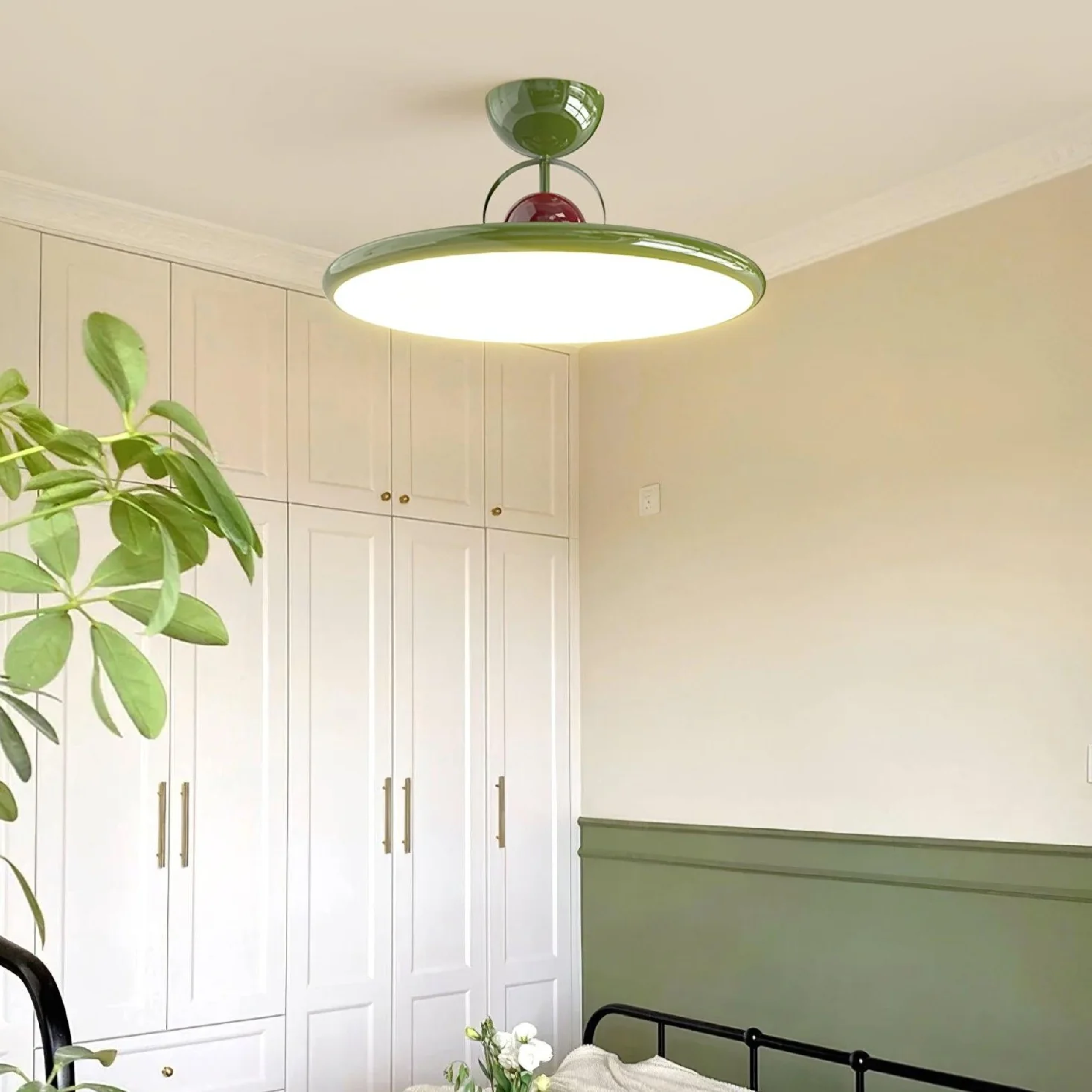 LustraNova Elegant Acrylic Ceiling Light for Living Rooms and Hallways