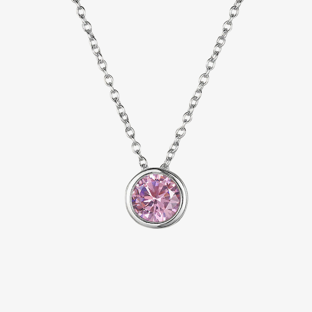 Collana Luna con Pietra di Nascita