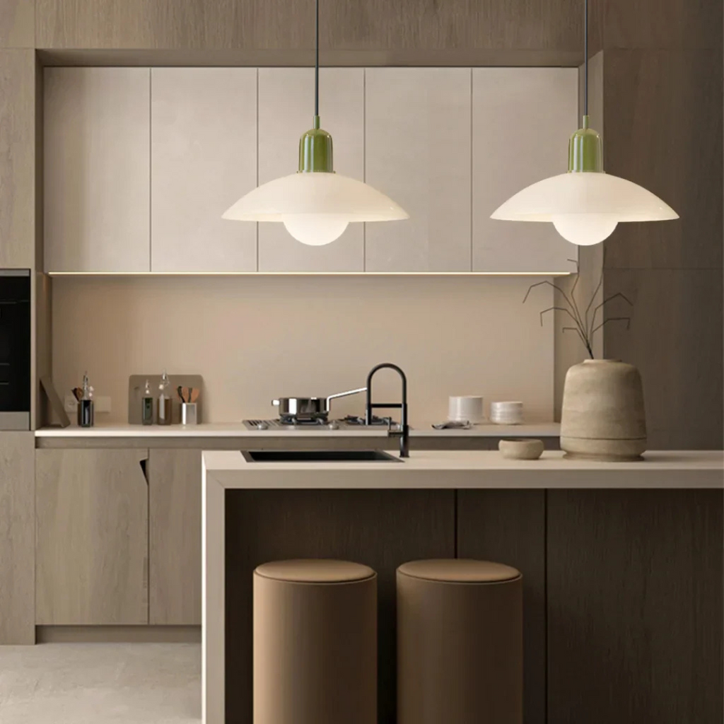 Asteria Macaron Pendant Light in Modern Bauhaus Style
