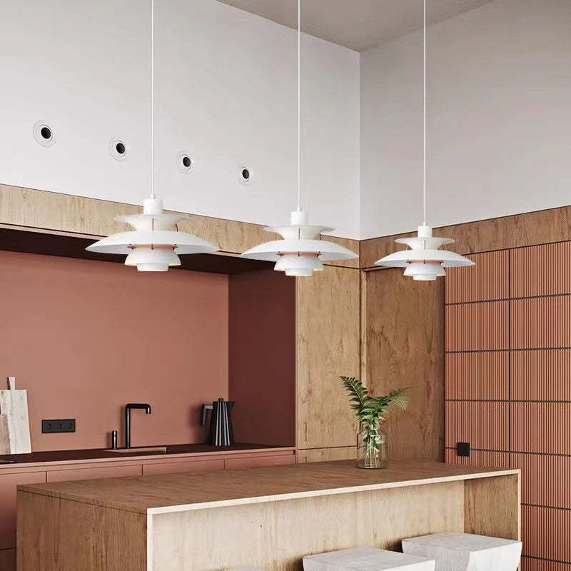 LumaLine Modern LED Pendant Lamp With Shade Ambient Lighting