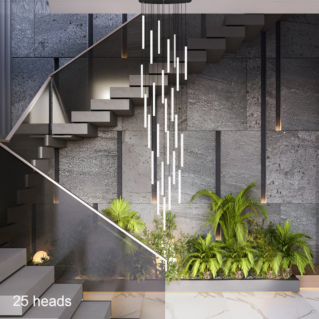 Lyra Staircase LED Chandelier for Modern Homes and Spaces