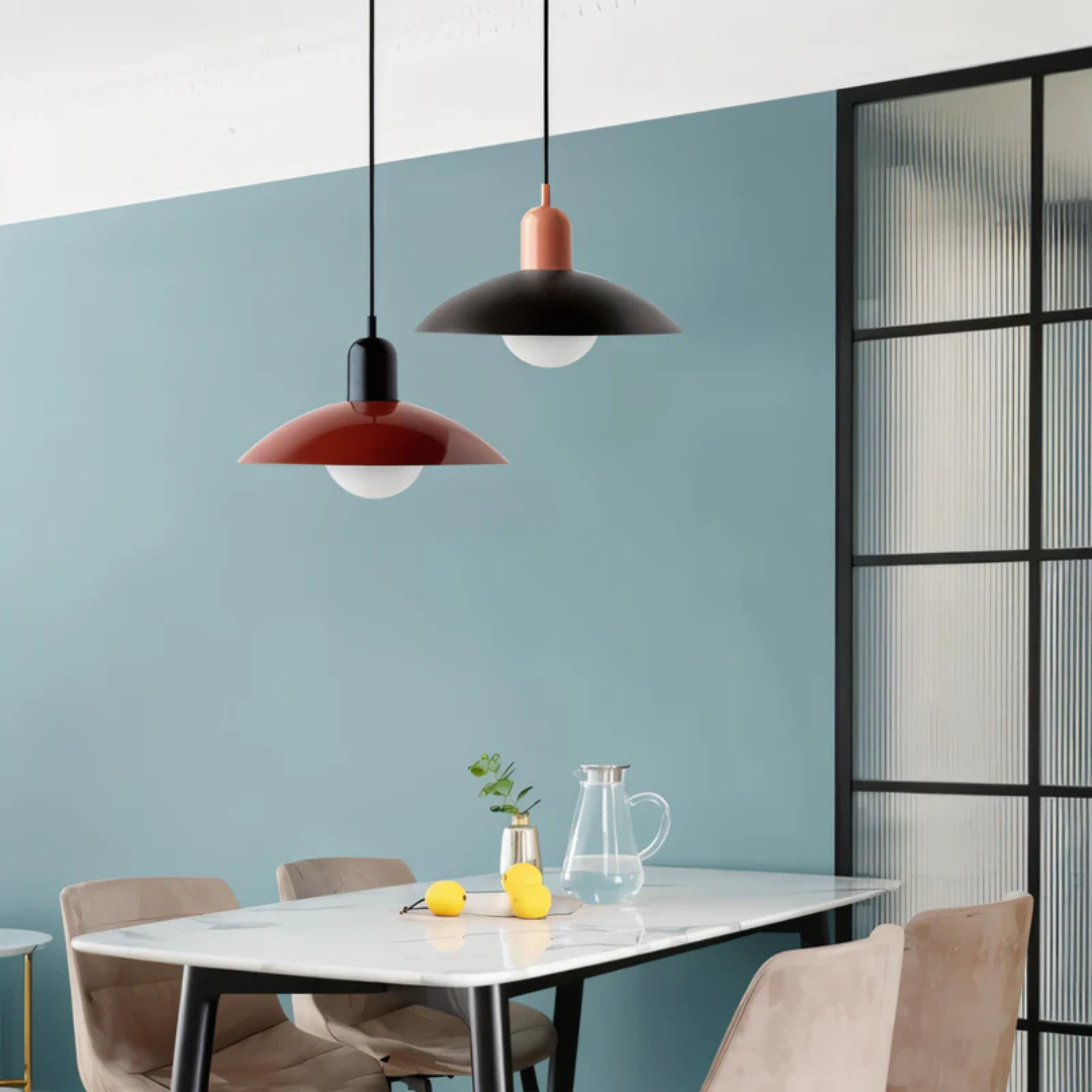 Asteria Macaron Pendant Light in Modern Bauhaus Style