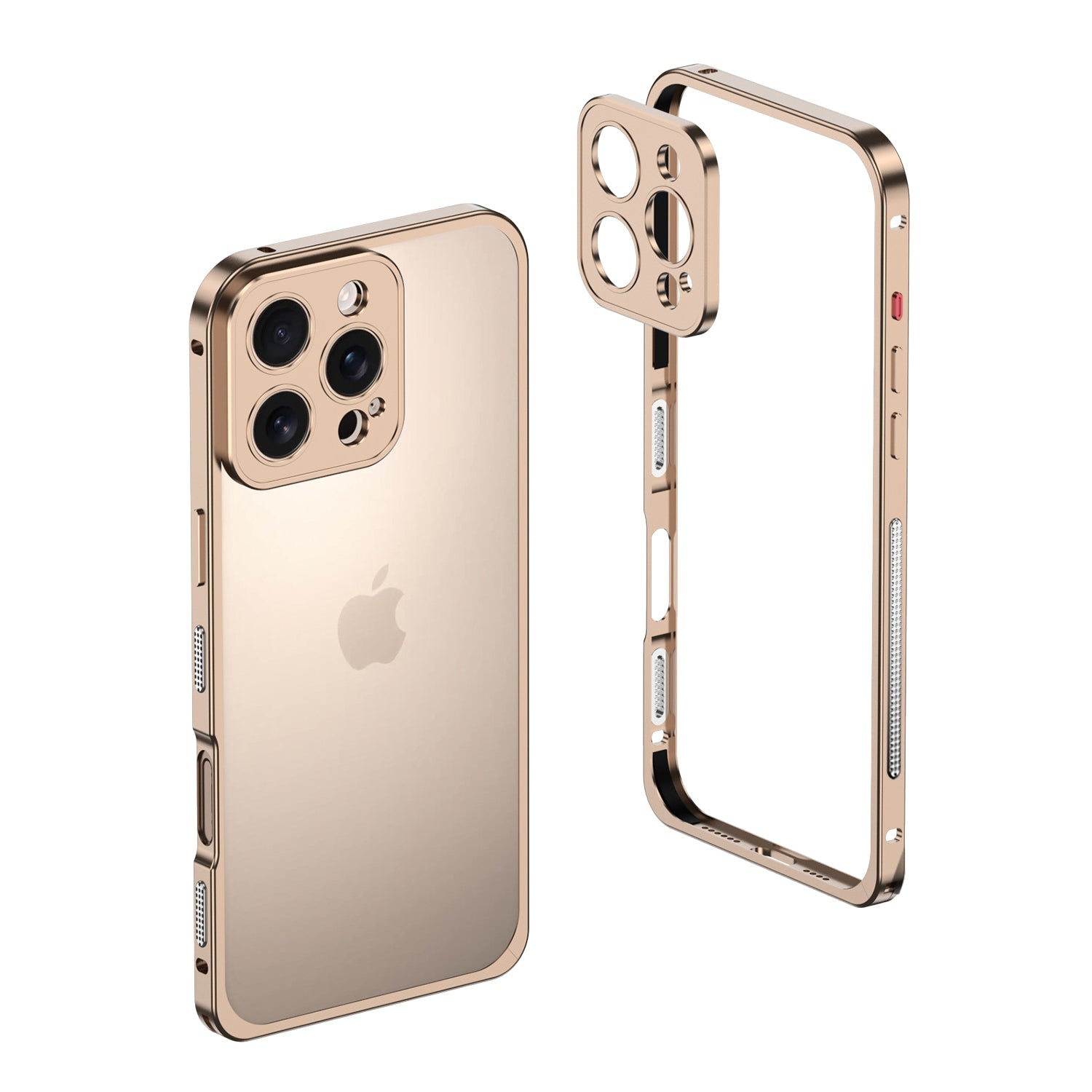 AeroGuard Aluminum Bumper Phone Case With MagSafe Compatibility
