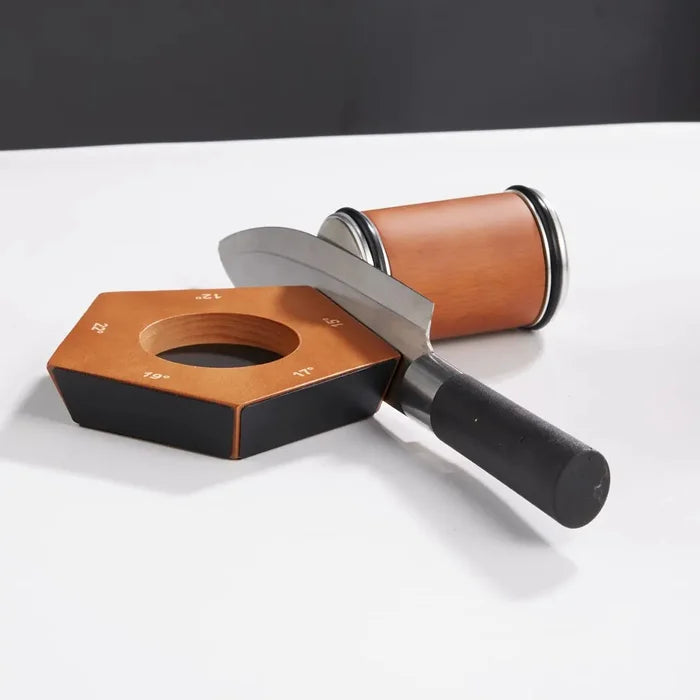 Set affilacoltelli a rullo diamantato Strumento manuale per l'affilatura