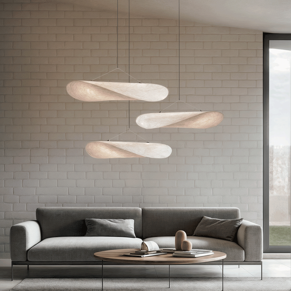Candelabru Lynea Nordic Silk Leaf cu iluminare LED