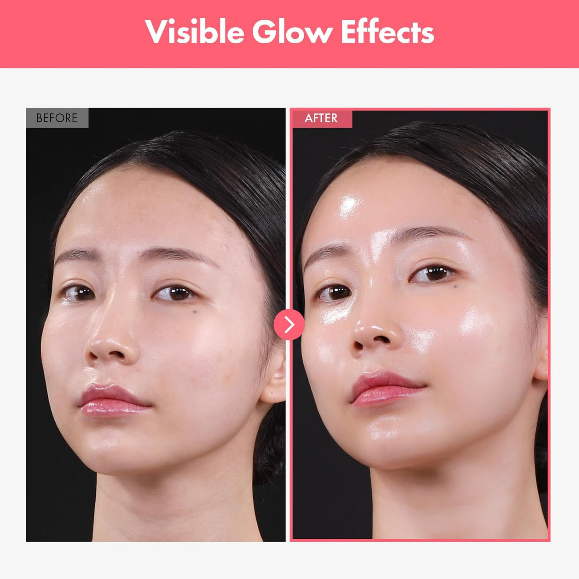 LuminaGlow Collagen Wrinkle Repair Glass Skin Mask