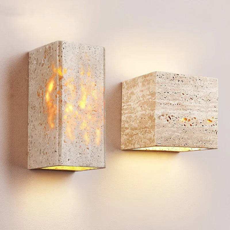 Kirrea | چراغ دیواری LED مدرن وابی-سابی برای استفاده داخلی و خارجی