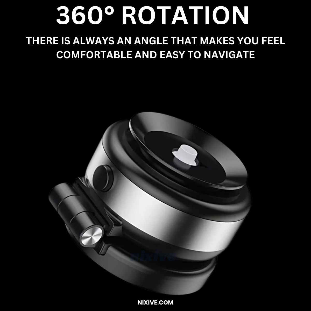 GripNova 360 Magnetic Phone Mount With Strong Suction