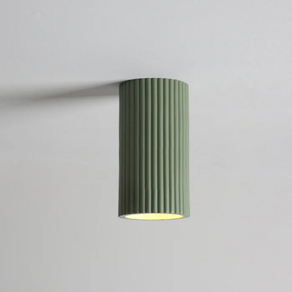 NovaKei Minimal Resin Ceiling Light for Hallways and Entryways