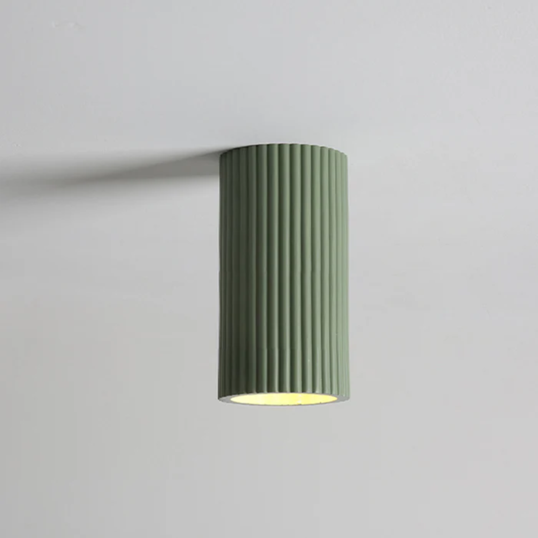 NovaKei Minimal Resin Ceiling Light for Hallways and Entryways