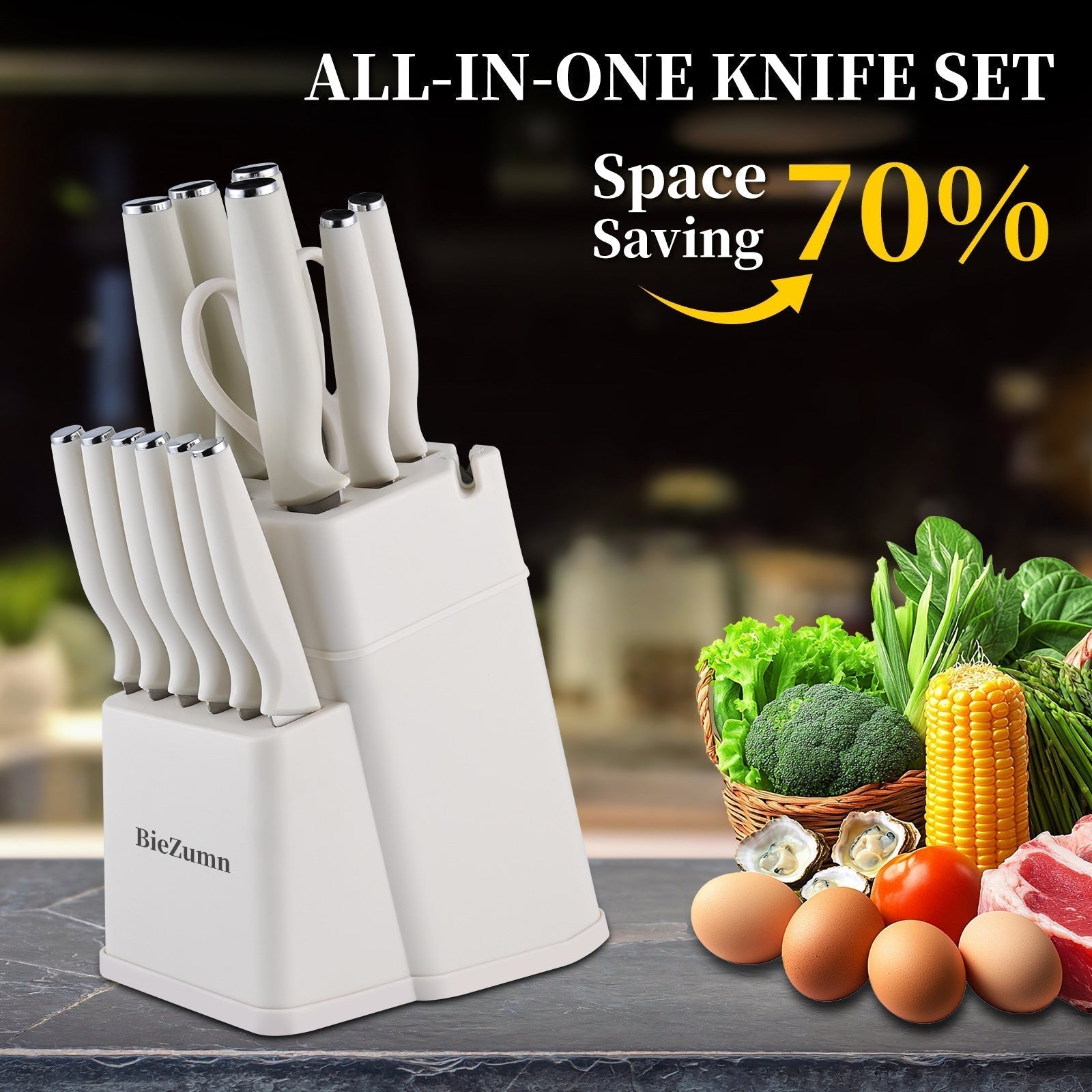 Culinary Knife Set From Pro Chef Knives Collection