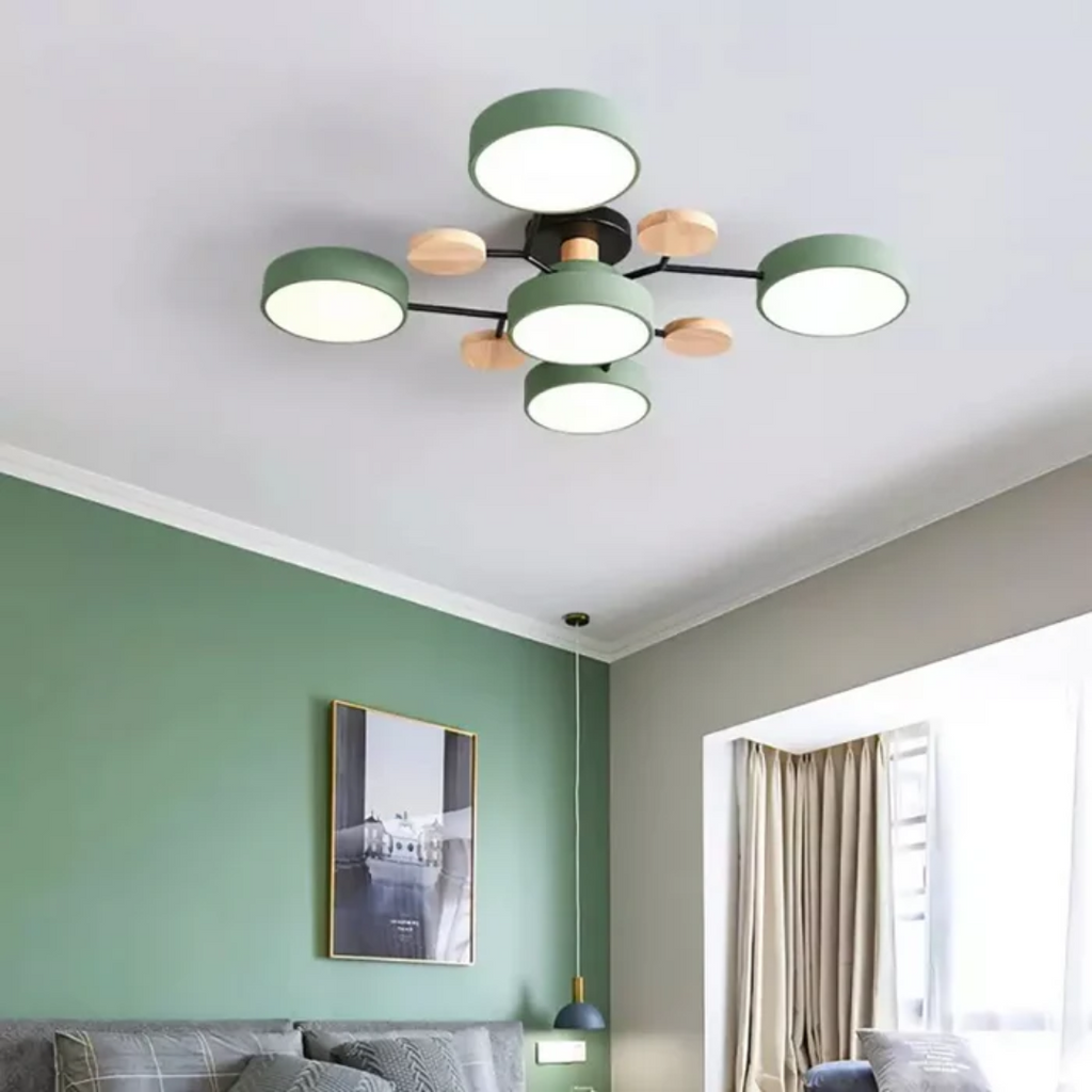 Aurel | Moderní kulaté LED stropní svítidlo do obývacího pokoje