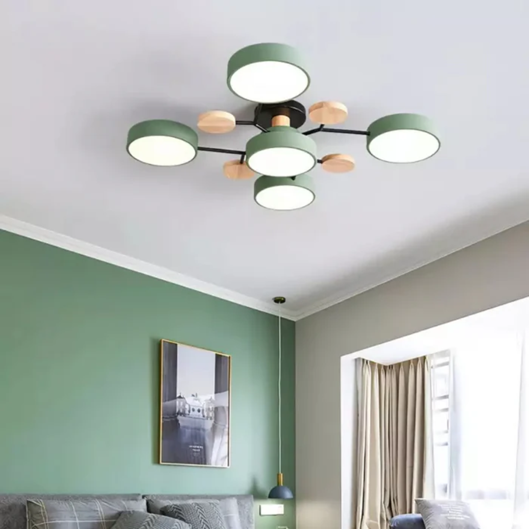 Aurel | Moderní kulaté LED stropní svítidlo do obývacího pokoje