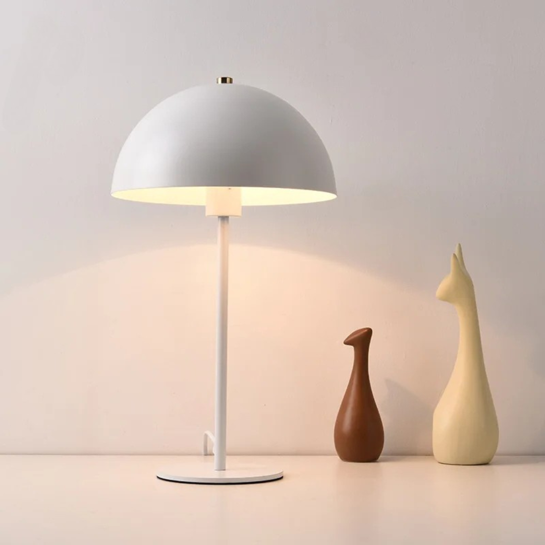 Stolní lampa Lumora s LED osvětlením a nastavitelnou jasností pro ložnici a obývací pokoj