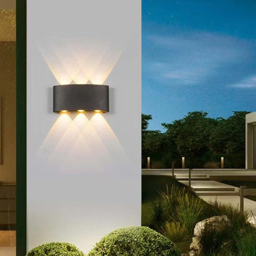LyraNova Waterproof LED Wall Light For Indoor And Outdoor Use