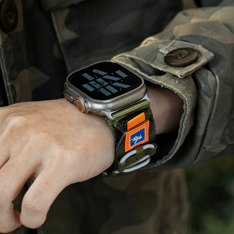 Pasek z nylonu tkany dla Apple Watch