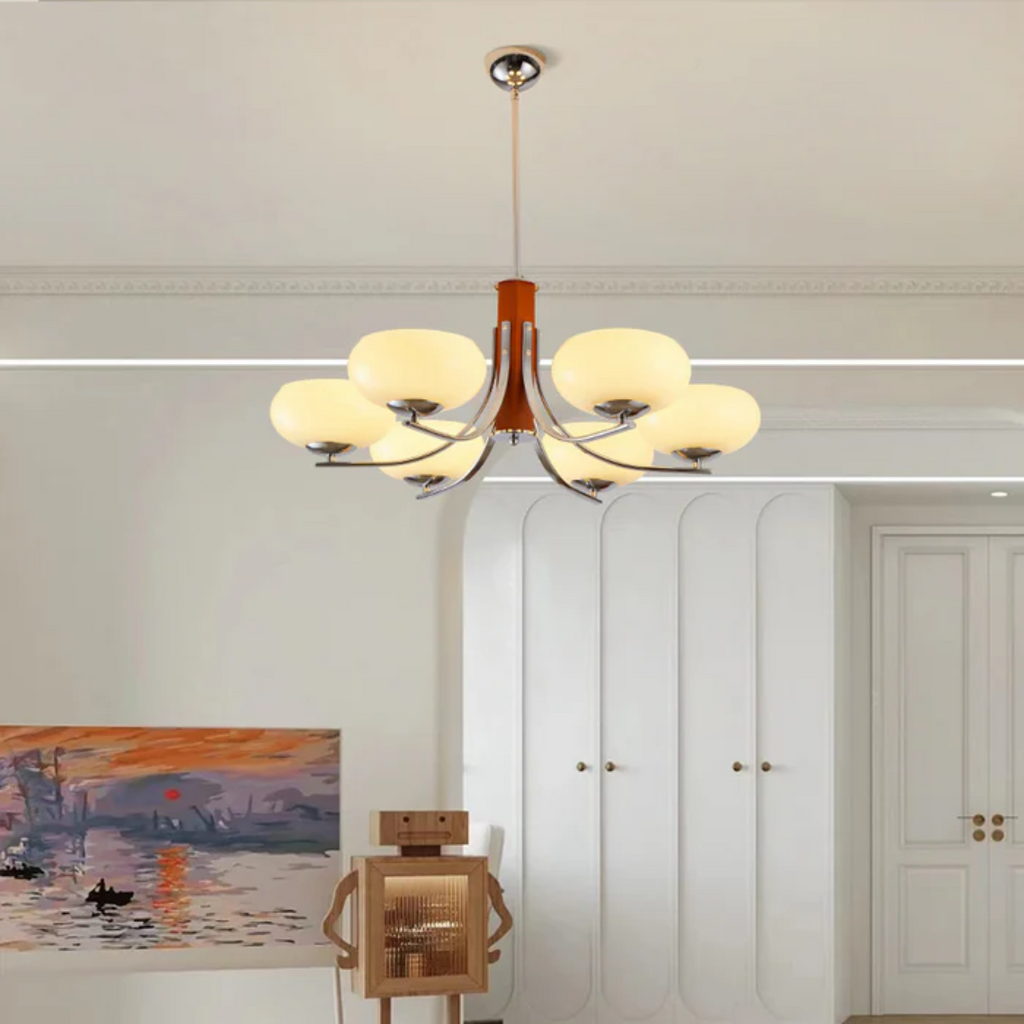 Daelora Bauhaus Dining Pendant Lamp With Multiple Lights
