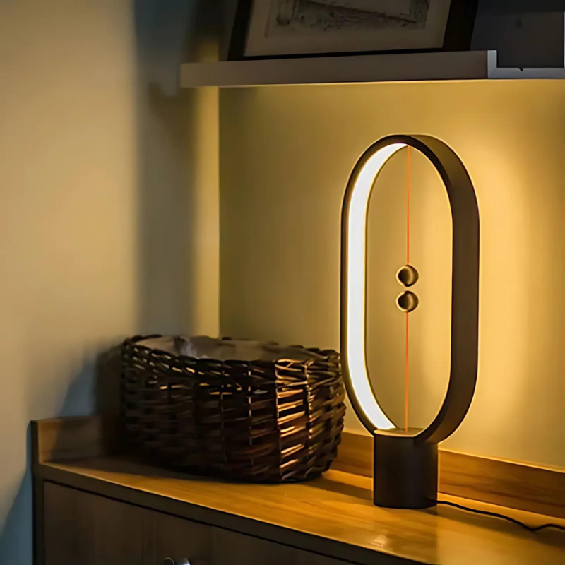 Lampa LED LumaCrest na biurko i stolik nocny z oświetleniem nastrojowym