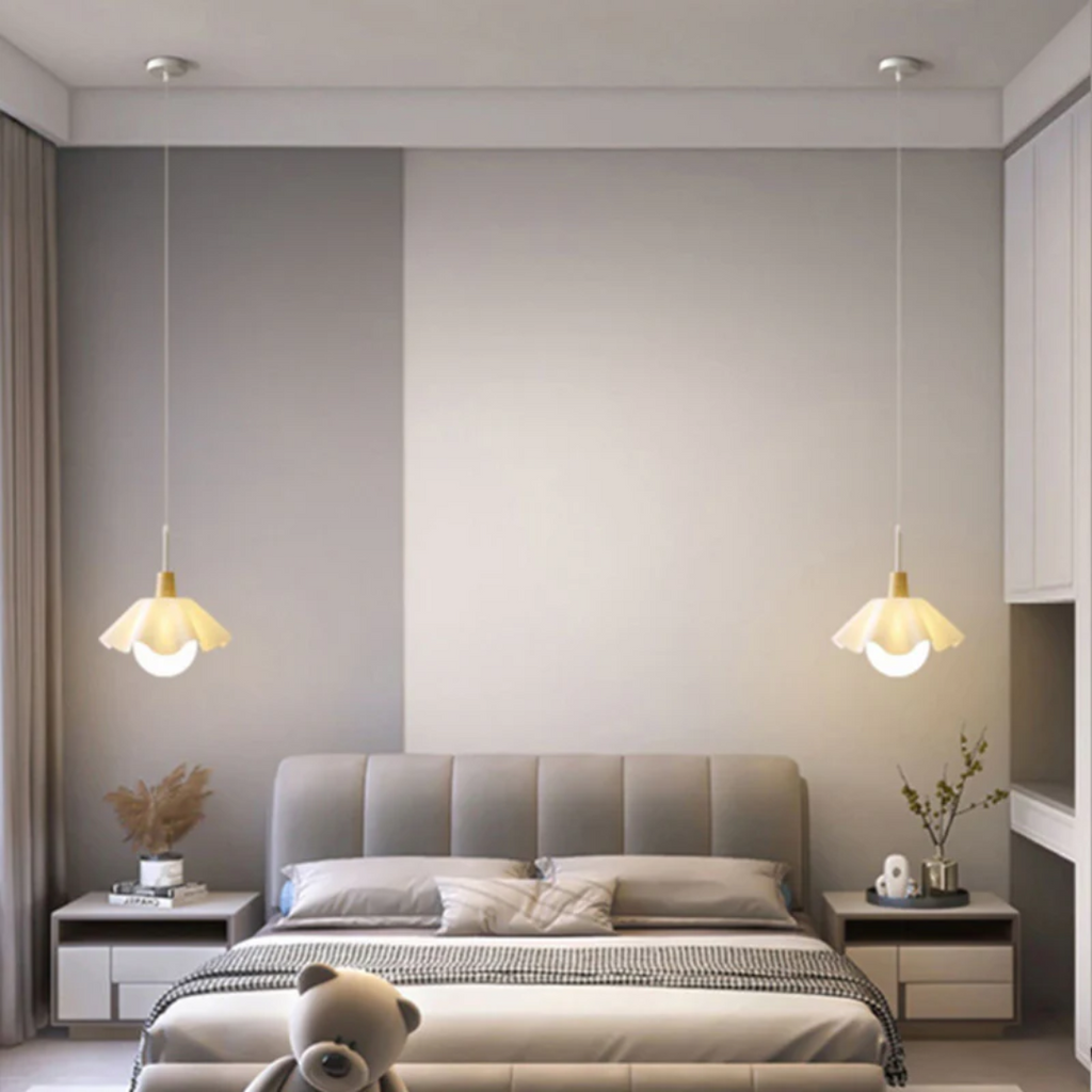 Sylora Floral Pendant Lamp For Dining And Living Room