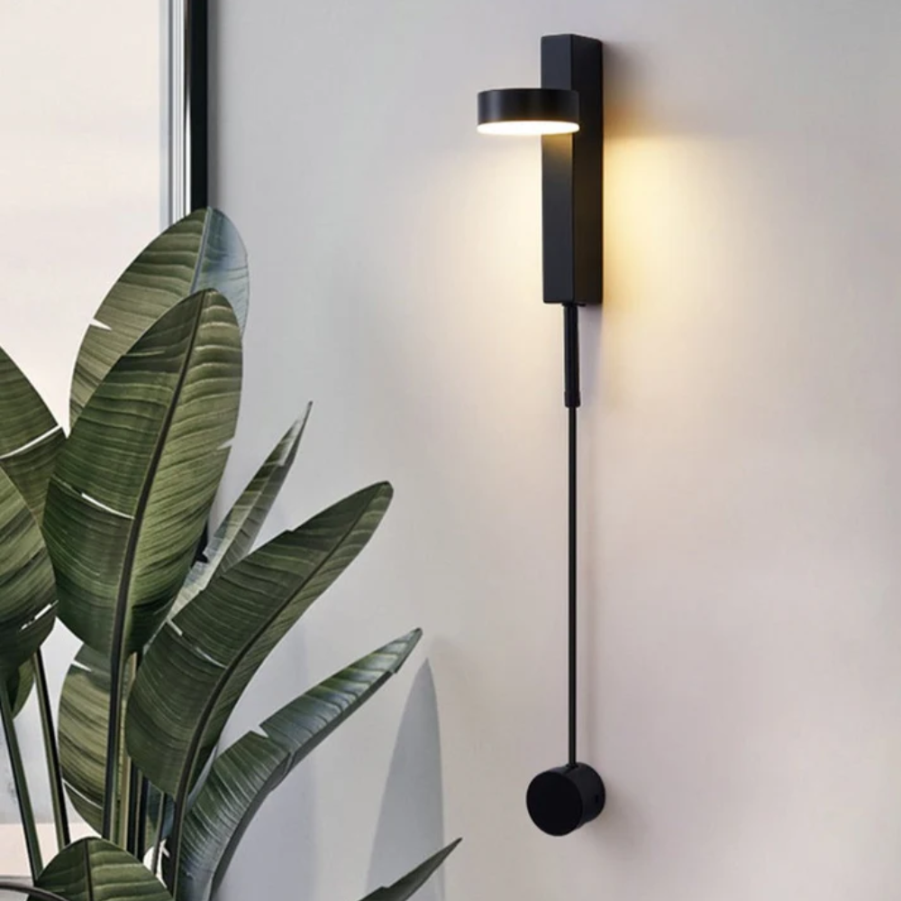 Lampă de perete LED reglabilă AetherGlow pentru citit la pat
